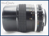 ★良品★ NIKON ニコン Ai NIKKOR 135mm F3.5 同梱無料 #i10744