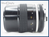 ★極上美品★ NIKON ニコン Ai NIKKOR 135mm F3.5 同梱無料 #i10745