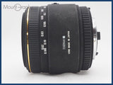 ★極上美品★ SIGMA シグマ 50mm F2.8 DG MACRO 後キャップ、フィルター付 ニコンF用(AF) 同梱無料 #i10748