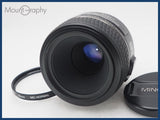 ★極上美品★ MINOLTA ミノルタ AF MACRO 50mm F2.8 D 前キャップ、フィルター付 同梱無料 #i10752