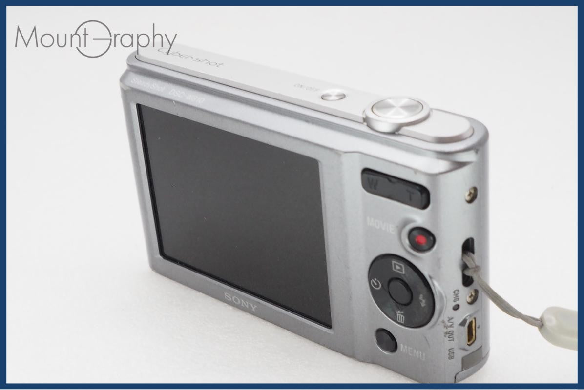 【極美品】SONY Cyber-shot DSC-W810 シルバー 箱付き 動作保証】 SONY ソニー Cyber-shot DSC-W810 同梱無料 #i11319