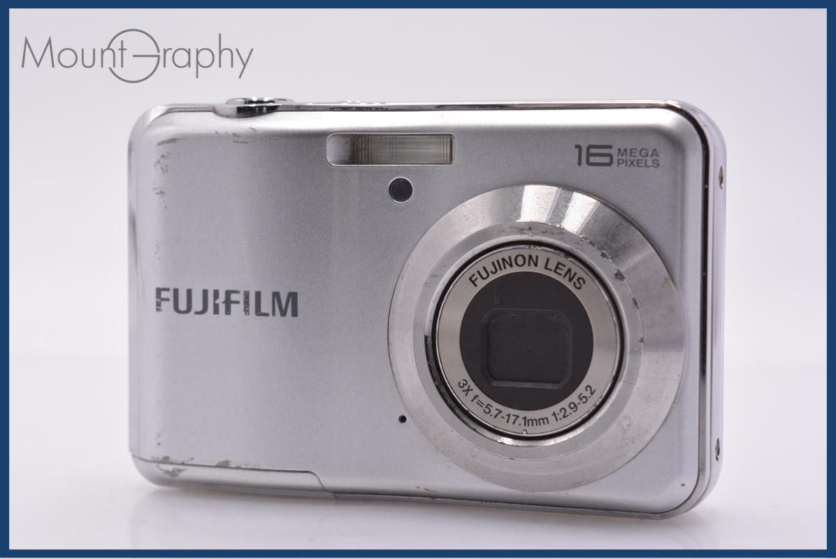 難あり 富士フイルム FUJIFILM FinePix AV250 3x 単三電池仕様 同梱