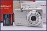 カシオ CASIO EXILIM EX-ZS12 5x 元箱、バッテリー、取扱説明書付属 同梱無料 #kj336
