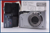 カシオ CASIO EXILIM EX-H10 10x 元箱、バッテリー、充電器、取扱説明書付属 同梱無料 #kj343