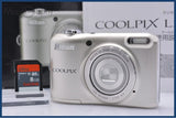 【美品・動作保証】 ニコン Nikon COOLPIX L28 5x 単三電池仕様 元箱、メモリーカード、取扱説明書付属 同梱無料 #kj354