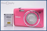 【動作保証】 ニコン Nikon COOLPIX S3500 7x バッテリー付属 同梱無料 #kj396