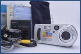 【動作保証】 ソニー SONY Cyber-shot DSC-P71 3x 単三電池仕様 元箱、取扱説明書付属 同梱無料 #ks1094