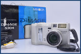 難あり ミノルタ MINOLTA DiMAGE S304 単三電池仕様 元箱、前キャップ付 同梱無料 #ks1098