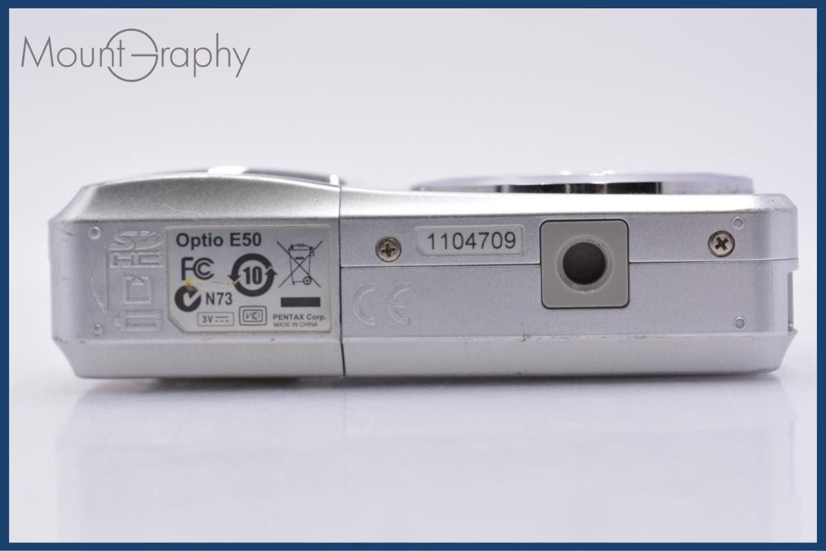 D39 PENTAX Optio E50 ペンタックス オールドコンデジ 電池 難あり ペンタックス PENTAX Optio E50 3x 単三電池仕様 同梱無料