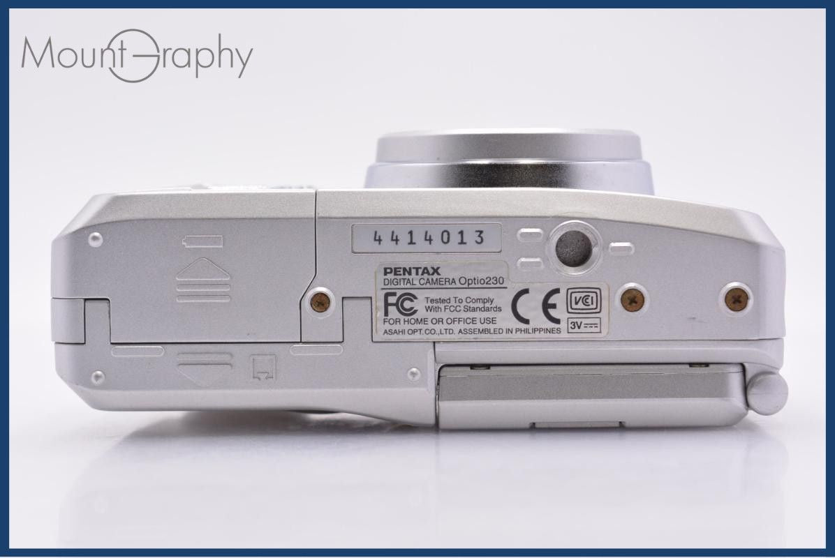 動作保証】 ペンタックス PENTAX Optio 230 3x 単三電池仕様 同梱無料