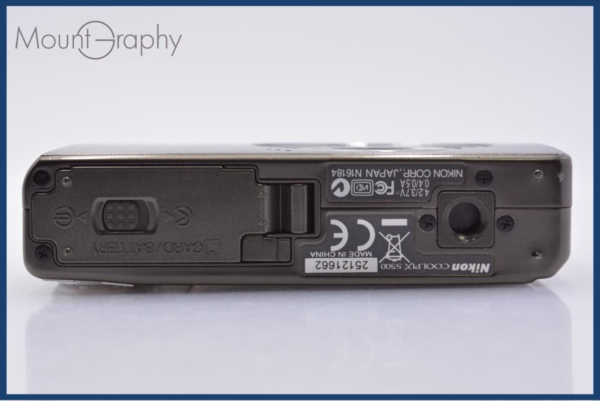 難あり ニコン Nikon COOLPIX S500 3x 同梱無料 #ks1225 – MountGraphy