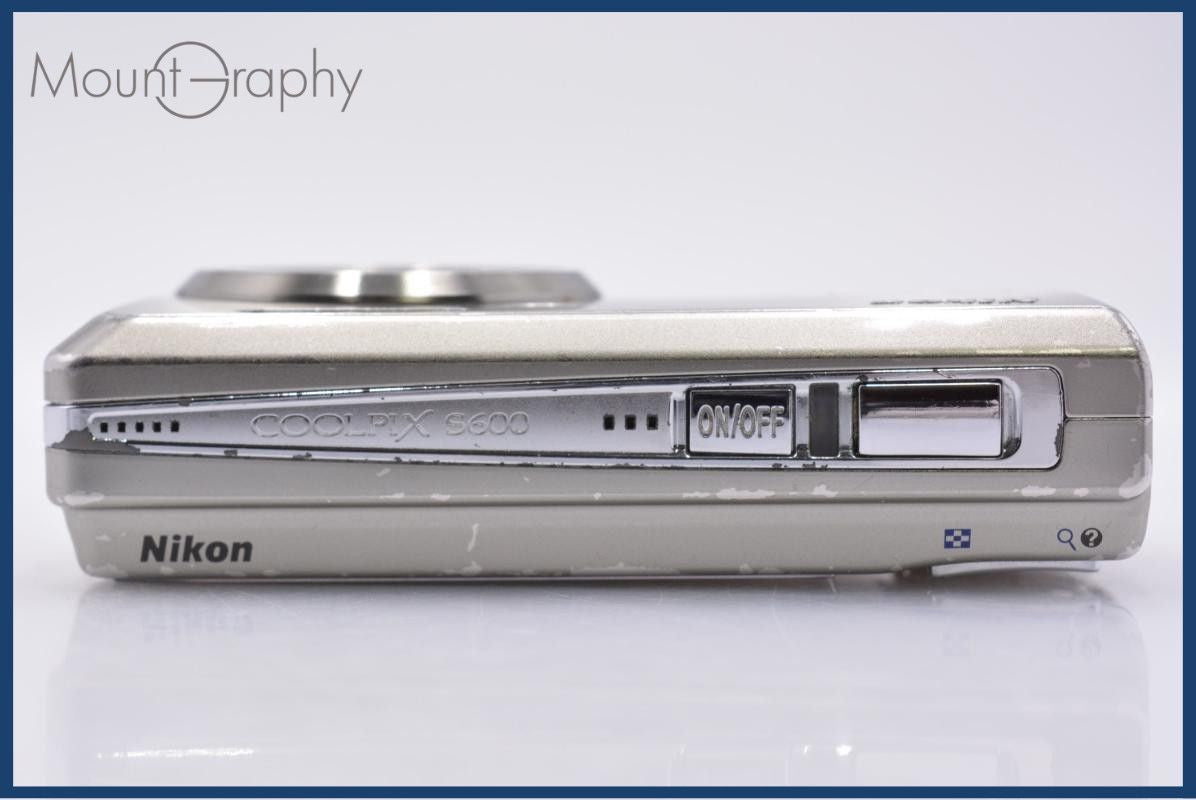 ニコン Nikon COOLPIX S600 4x バッテリー付属 同梱無料 #ks1228