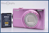 【動作保証】 ニコン Nikon COOLPIX S6100 7x バッテリー付属 同梱無料 #ks1254