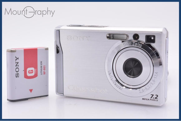 動作保証】 ソニー SONY Cyber-shot DSC-W80 3x バッテリー付属 同梱