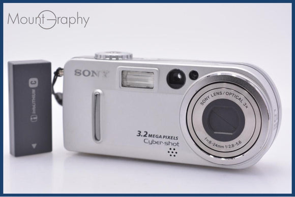 動作保証】 ソニー SONY Cyber-shot DSC-P7 3x バッテリー付属 同梱