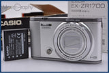 【美品・動作保証】 カシオ CASIO EXILIM EX-ZR1700 18x 元箱、バッテリー、取扱説明書付属 同梱無料 #ks1576