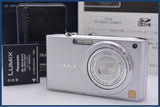 【美品・動作保証】 パナソニック Panasonic LUMIX DMC-FX33 3.6x 元箱、バッテリー、充電器、取扱説明書付属 同梱無料 #ks1581