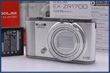 【美品・動作保証】 カシオ CASIO EXILIM EX-ZR1700 18x 元箱、バッテリー、取扱説明書付属 同梱無料 #ks1589
