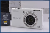 難あり ニコン Nikon COOLPIX S6200 10x 元箱、バッテリー、取扱説明書付属 同梱無料 #ks1596
