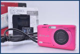 【動作保証】 カシオ CASIO EXILIM EX-Z90 3x 元箱、バッテリー、充電器、取扱説明書付属 同梱無料 #ks1783