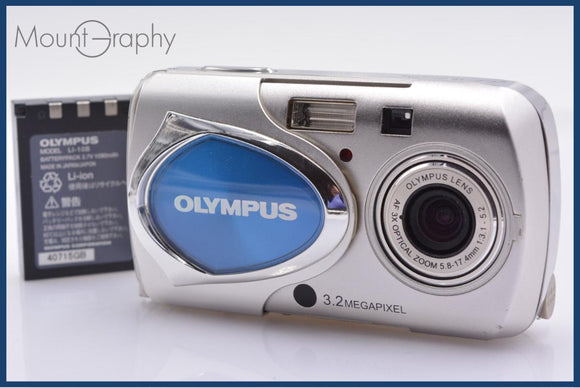 動作保証】 オリンパス Olympus μ-15 DIGITAL 3X バッテリー付属 同梱