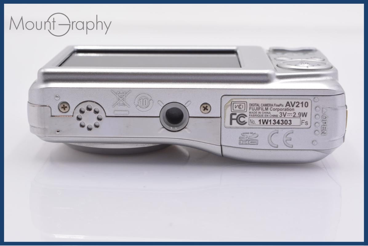 難あり 富士フイルム FUJIFILM FinePix AV210 3X 単三電池仕様 同梱