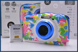 【美品・動作保証】 ニコン Nikon COOLPIX W100 3X 元箱、バッテリー、取扱説明書付属 同梱無料 #ks628