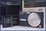 難あり パナソニック Panasonic LUMIX DMC-FX30 元箱、バッテリー、充電器、取扱説明書付属 同梱無料 #ks640