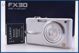 難あり パナソニック Panasonic LUMIX DMC-FX30 元箱、バッテリー付属 同梱無料 #ks659