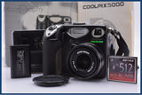 【動作保証】 ニコン Nikon COOLPIX E5000 元箱、バッテリー、充電器、メモリカード、取扱説明書、前キャップ付属 同梱無料 #ks666