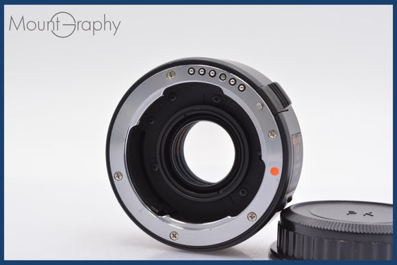 ★極上美品★ ペンタックス PENTAX SMC PENTAX-F 1.7X AF ADAPTER 後キャップ付 ペンタックスK用(AF) ★完動★同梱可 #mj2379