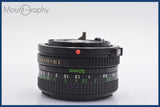 ★良品★ キヤノン Canon NEW FD 50mm F2 前後キャップ付 ★完動★同梱可 #mj2381