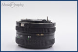 ★良品★ キヤノン Canon NEW FD 50mm F2 前後キャップ付 ★完動★同梱可 #mj2381