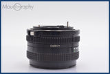 ★極上美品★ キヤノン Canon NEW FD 50mm F2 前後キャップ&レンズフィルター付 ★完動★同梱可 #mj2387