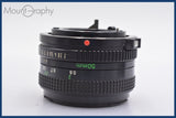 ★極上美品★ キヤノン Canon NEW FD 50mm F2 前後キャップ&レンズフィルター付 ★完動★同梱可 #mj2390