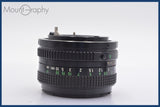 ★極上美品★ キヤノン Canon NEW FD 50mm F2 前後キャップ&レンズフィルター付 ★完動★同梱可 #mj2390