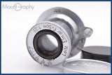 ★良品★ エルマー Leitz Elmar 5cm F3.5 + ライカ LEICA 36mm キャップ 前後キャップ付 ★完動★同梱可 #mj2466