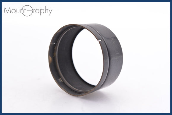 ★極上美品★ ライカ LEICA WETZLAR 5cm FISON エルマー フード ブラック ★完動★同梱可 #mj2489