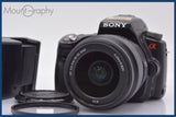 ★極上美品★ ソニー SONY α55 + SONY DT 18-55mm F3.5-5.6 SAM 前キャップ&レンズフィルター、バッテリー付属 ★完動★同梱可 #mj2600