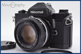 ★良品★ ニコン Nikon Nikomat + Nikon NIKKOR 50mm F1.4 非Ai 前キャップ&レンズフィルター付 ★完動★同梱可 #mj2757