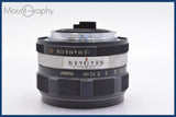 ★実用美品★ コニカ Konica HEXANON 52mm F1.8 前キャップ&レンズフィルター付 同梱可 #mj2786