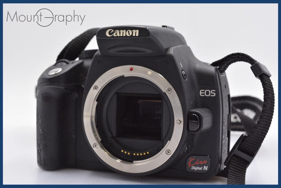 ★極上美品★ キヤノン Canon EOS Kiss Digital N バッテリー、メモリカード付 ★完動★同梱可 #mj2976