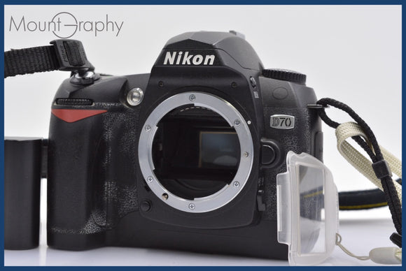 ★特別特価★ ニコン Nikon D70 バッテリー、液晶モニター保護カバー付属 同梱可 #mj2980