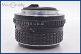 ★実用美品★ ペンタックス PENTAX SMC PENTAX-M 50mm F1.4 前キャップ付 ★完動★同梱可 #mj5466