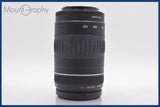 ★良品★ キヤノン Canon EF 90-300mm F4.5-5.6 USM 前後キャップ&レンズフィルター付 ★完動★同梱可 #mj5495