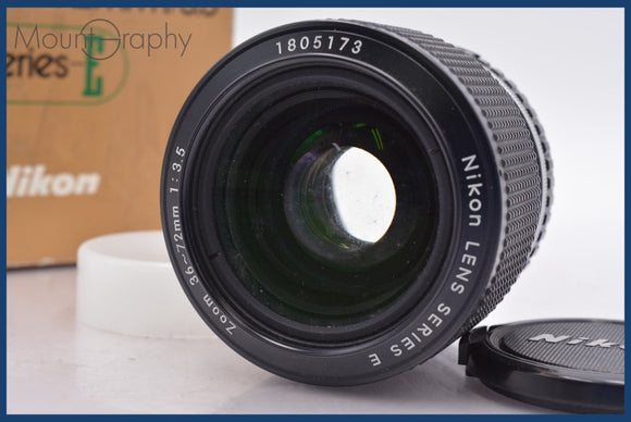★実用美品★ ニコン Nikon SERIES E 36-72mm F3.5 Ai-S 前後キャップ、元箱付 ★完動★同梱可 #mj5502