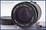 ★特別特価★ キヤノン Canon NEW FD 100mm F2.8 前後キャップ付 同梱可 #mj5511