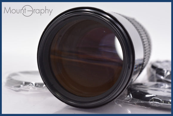 ★良品★ キヤノン Canon NEW FD 80-200mm F4 前後キャップ&レンズフィルター付 ★完動★同梱可 #mj5513