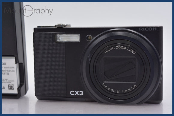 ★極上美品★ リコー RICOH CX3 10.7x バッテリー、充電器付属 ★完動★同梱可 #mj5555