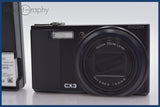 ★極上美品★ リコー RICOH CX3 10.7x バッテリー、充電器付属 ★完動★同梱可 #mj5555